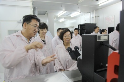 厦门市副市长国桂荣一行访问微电子所--中国科学院微电子研究所